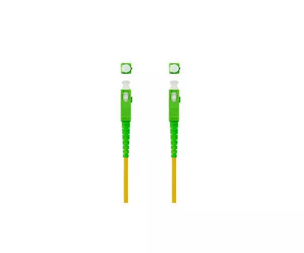 Cable Fibra Optica Monomodo Sc Apc/sc  Apc 9/125u  10 Metros LSZH / Nanocable 10.20.0010