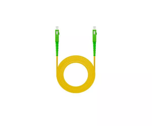 Cable Fibra Optica Monomodo Sc Apc/sc  Apc 9/125u  10 Metros LSZH / Nanocable 10.20.0010