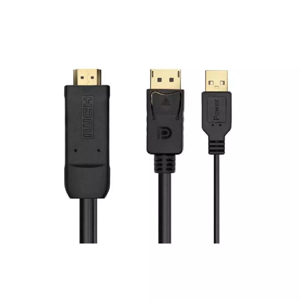 Adaptador conversor activo HDMI 2.0 a Displayport 1.2 M/H / Aisens / A122-0642