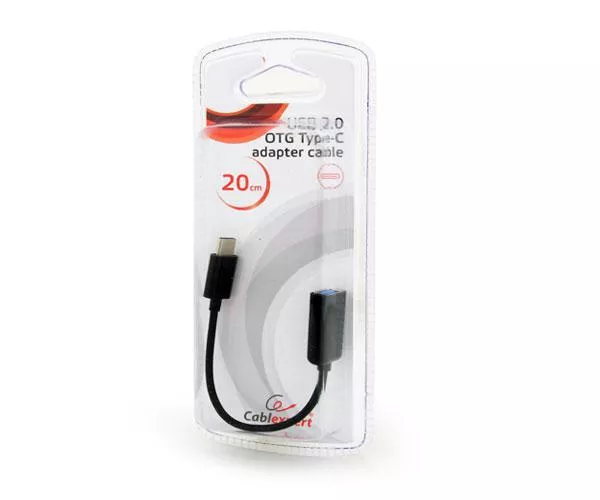 Cable OTG USB 2.0 a Type-C USB hembra Cablexpert / AB-OTG-CMAF2-01