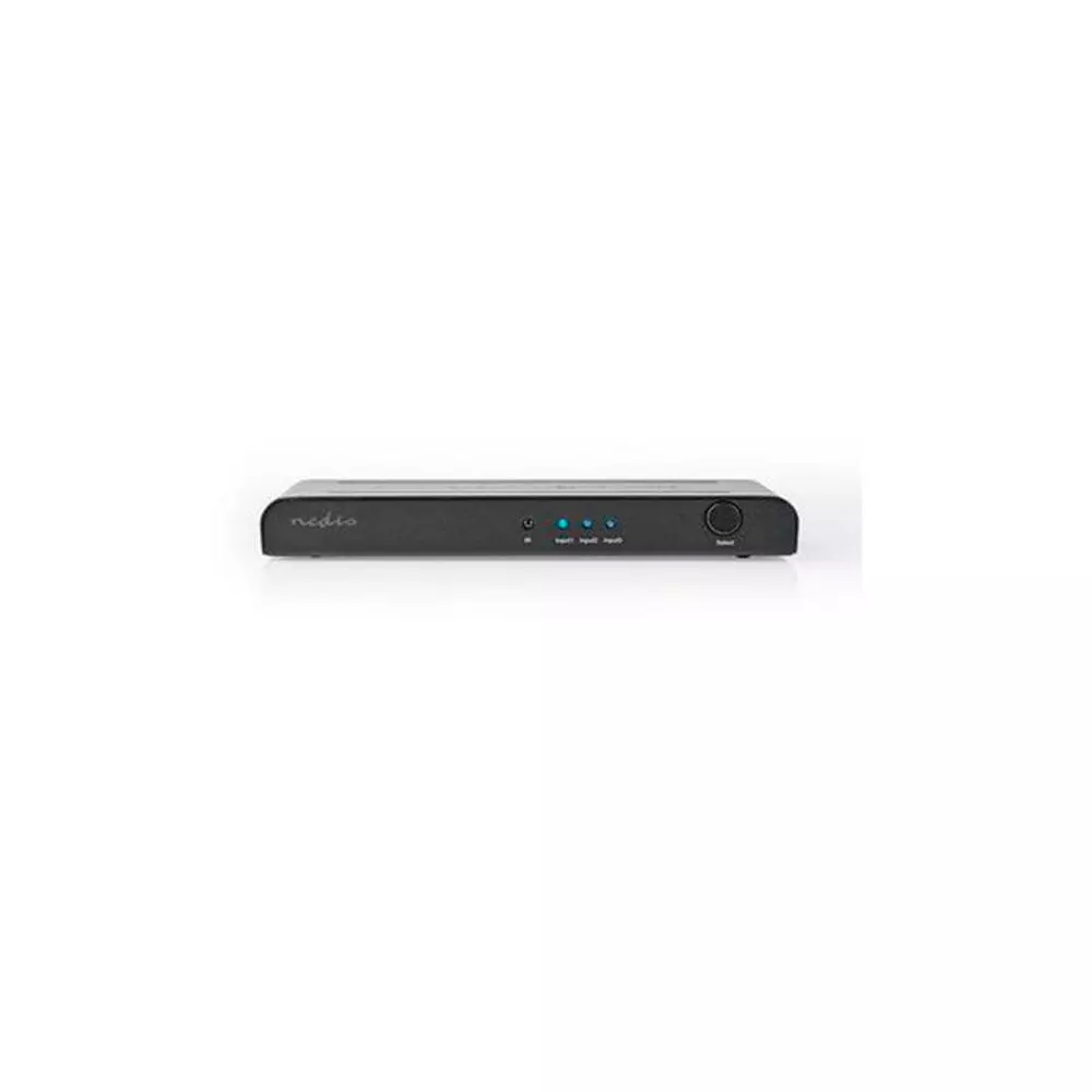 Conmutador Switch Nedis / 3xHDMI / 4K@60Hz / Alimentado / incluye cargador / VSWI3473AT