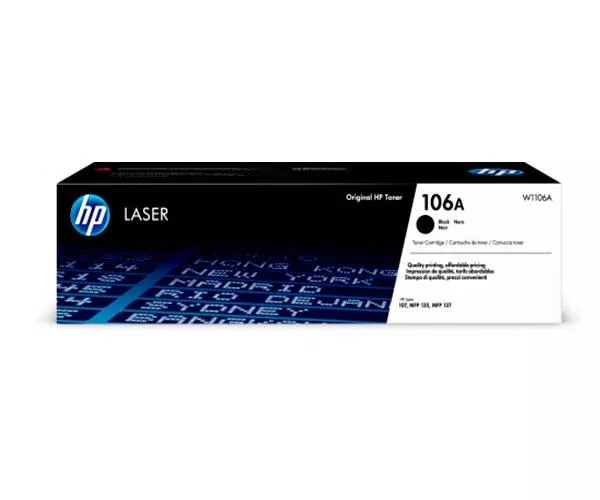 Toner original HP W1106A (106A) Negro