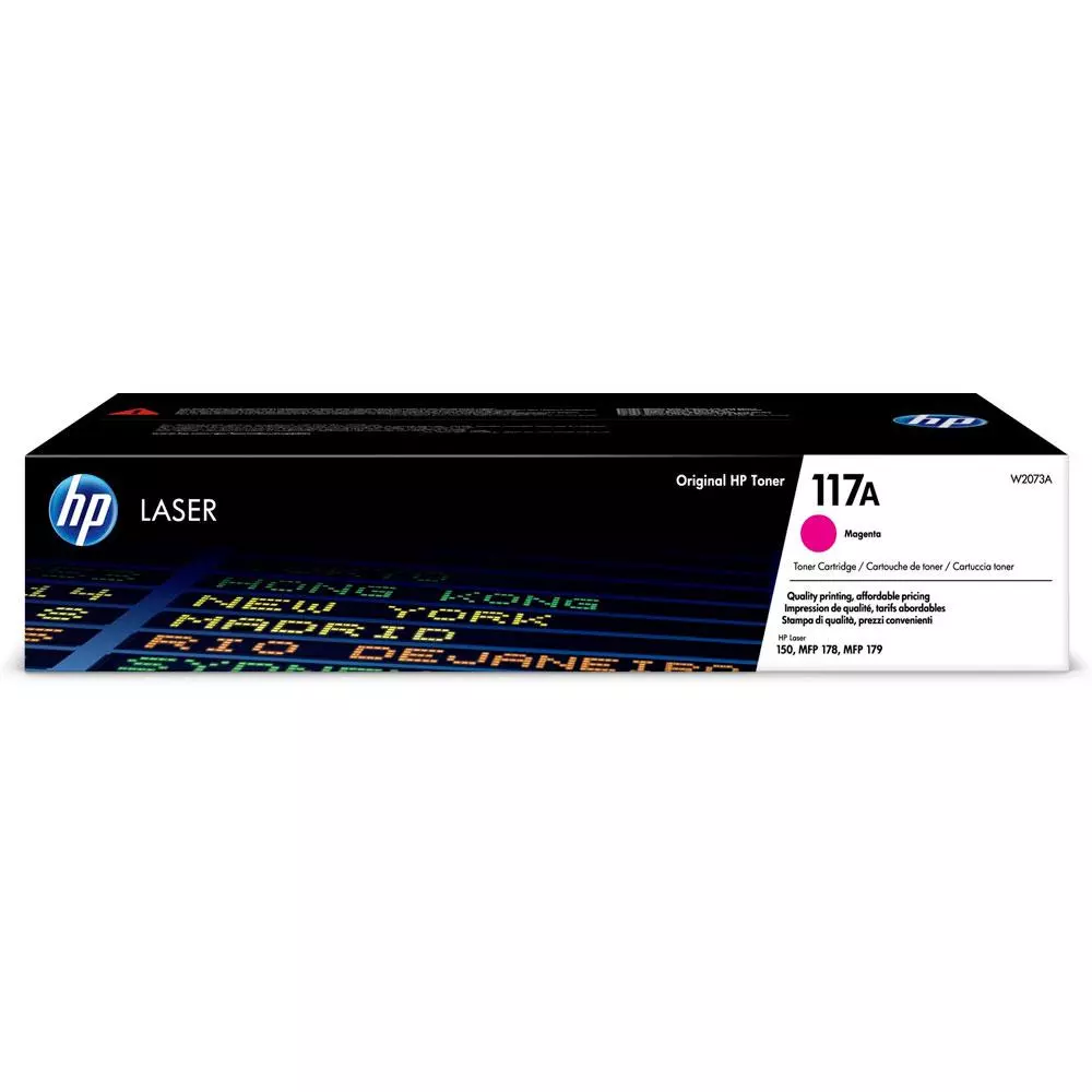Toner original HP W2073A (117A) Magenta / Sin caja