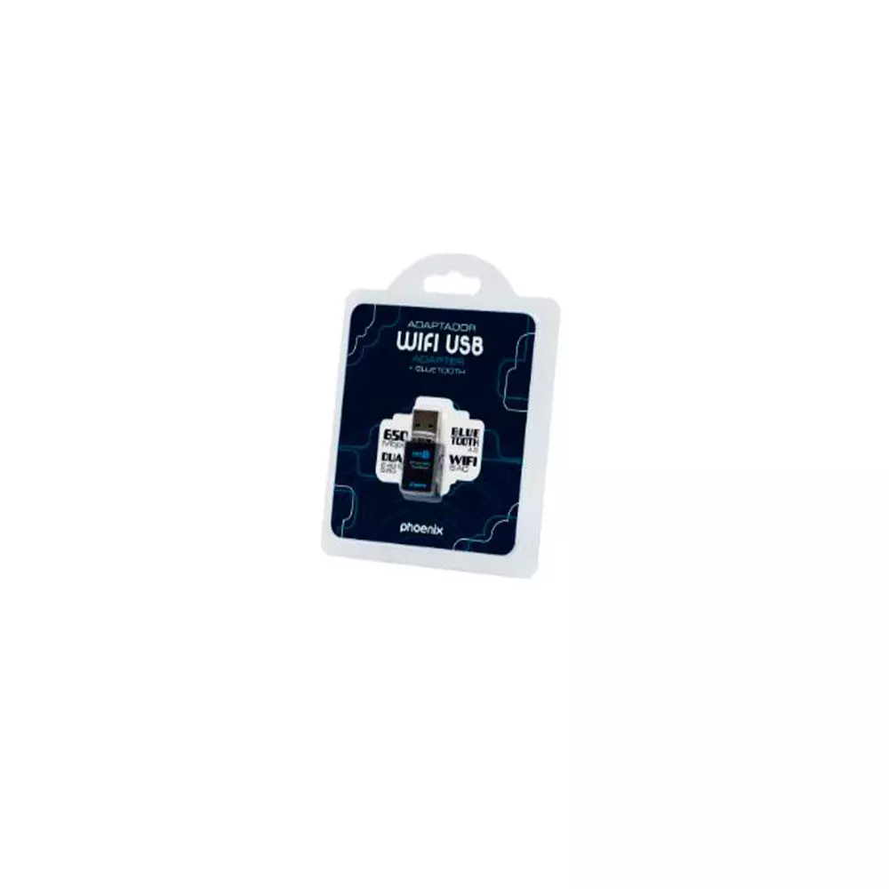 Tarjeta de red Mini USB Wifi + Bluetooth WA-650MB DualBand 650 mbps Phoenix