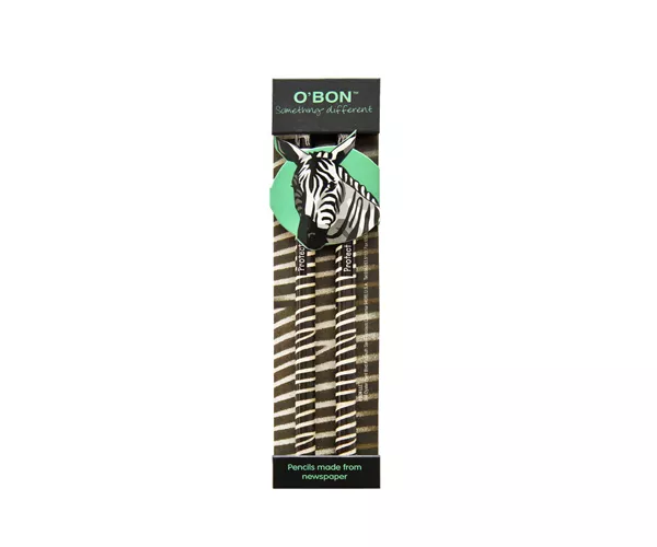 Lapiz OBON Pack 2 unid. Zebra