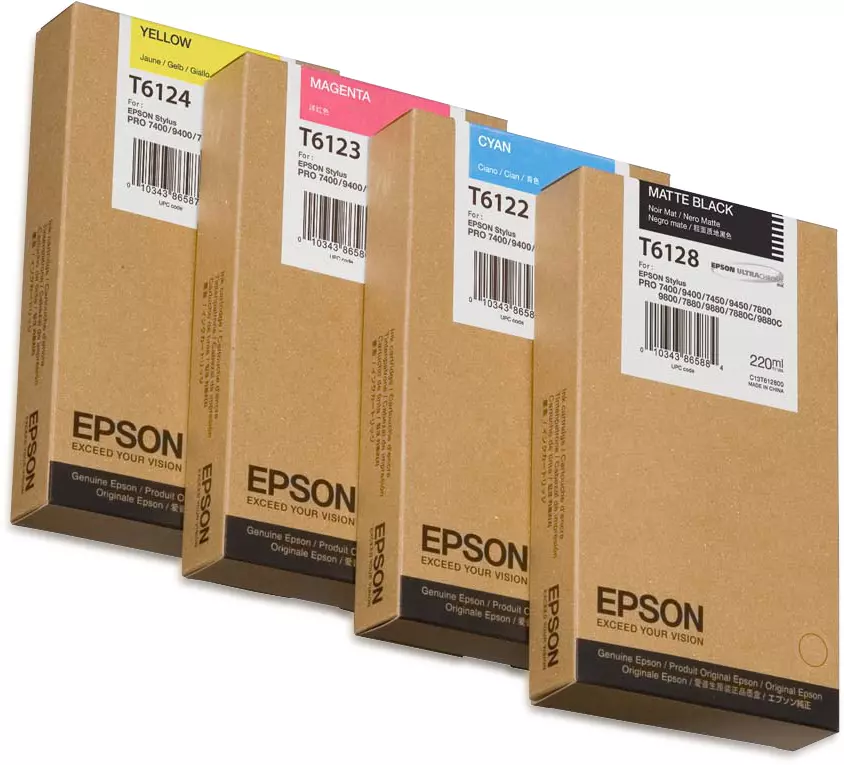 &divide; Tinta original epson t6122 cian c13t612200 220ml