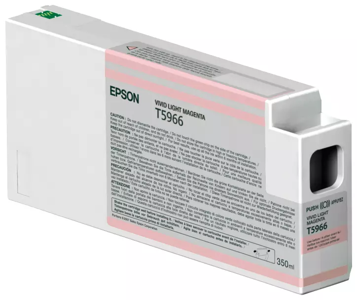 &divide; Tinta original epson t5966 magenta claro c13t596600 350ml