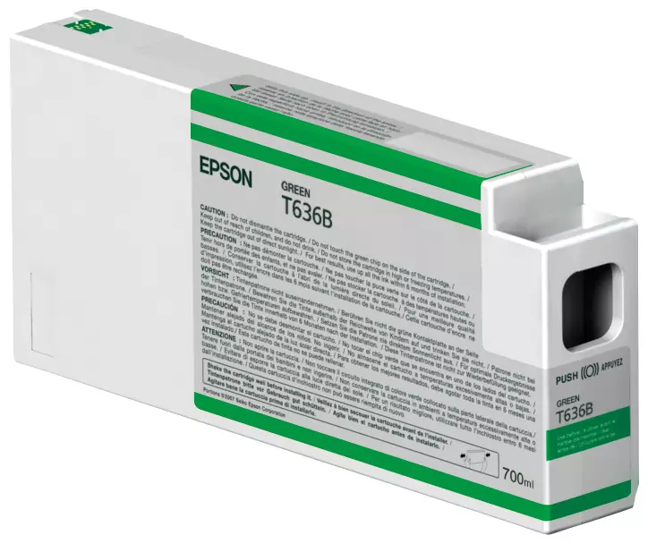 &divide; Tinta original epson t636b verde c13t636b00 700ml
