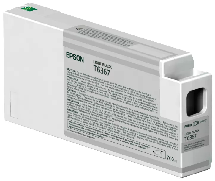 &divide; Tinta original epson t6367 gris c13t636800 700ml
