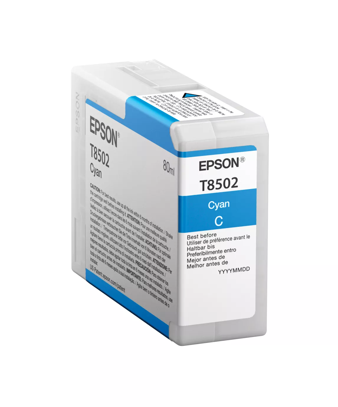 &divide; Tinta original epson t8502 cian c13t850200 80ml