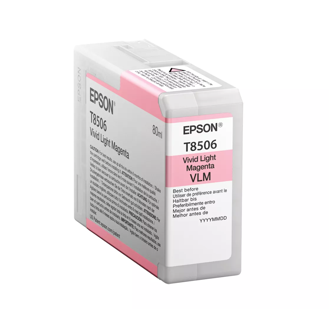 &divide; Tinta original epson t8506 magenta claro c13t850600 80ml