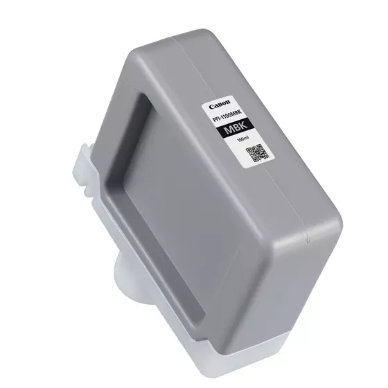 &divide; Tinta original canon pfi-1100mbk negro mate 160ml