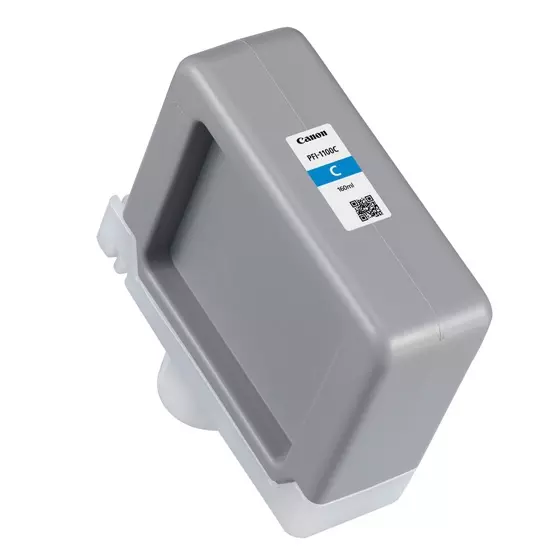 &divide; Tinta original canon pfi-1100c cian 160ml