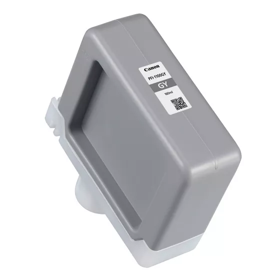 &divide; Tinta original canon pfi-1100gy gris 160ml