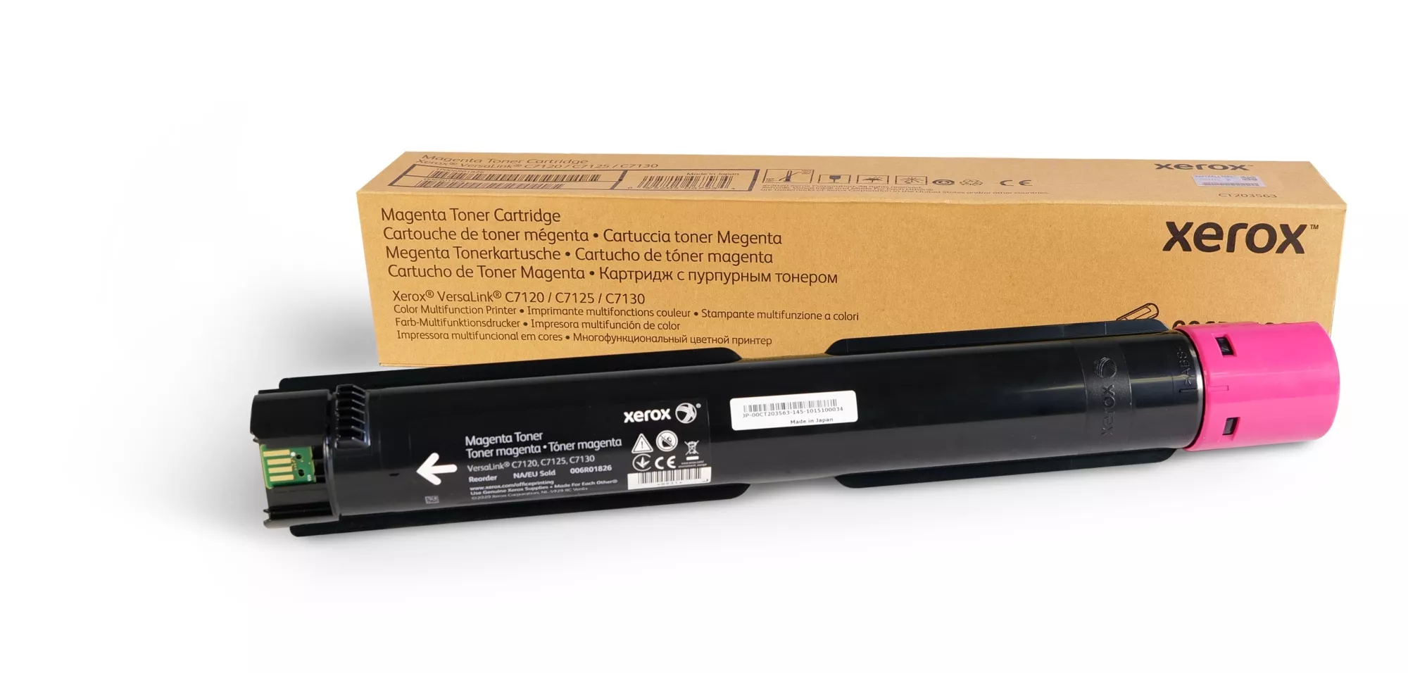 &divide; T&oacute;ner original xerox 006r01826 magenta 18.000 p&aacute;ginas
