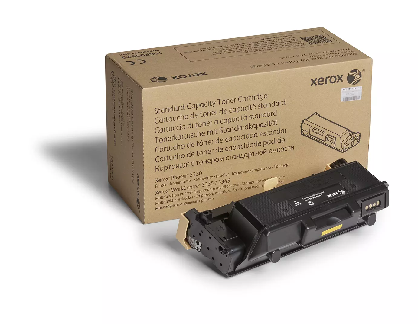 &divide; T&oacute;ner original xerox 106r03620 negro 2.600 p&aacute;ginas