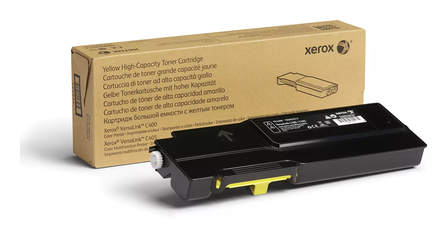&divide; T&oacute;ner original xerox 106r03517 amarillo 4.800 p&aacute;ginas