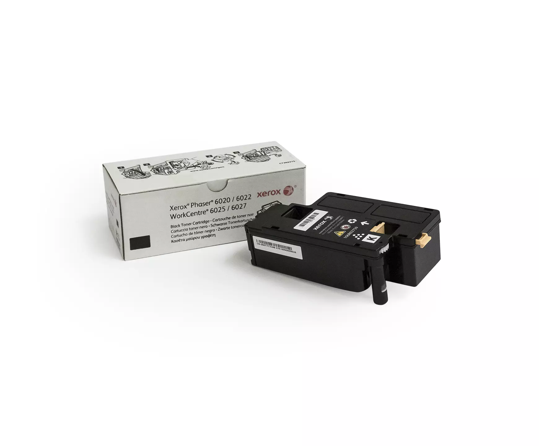 &divide; T&oacute;ner original xerox 106r02759 negro 2.000 p&aacute;ginas
