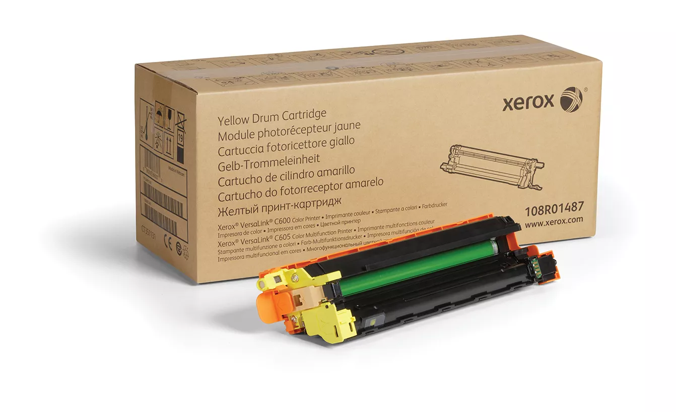 &divide; T&oacute;ner original lexmark 108r01487 amarillo 40.000 p&aacute;ginas