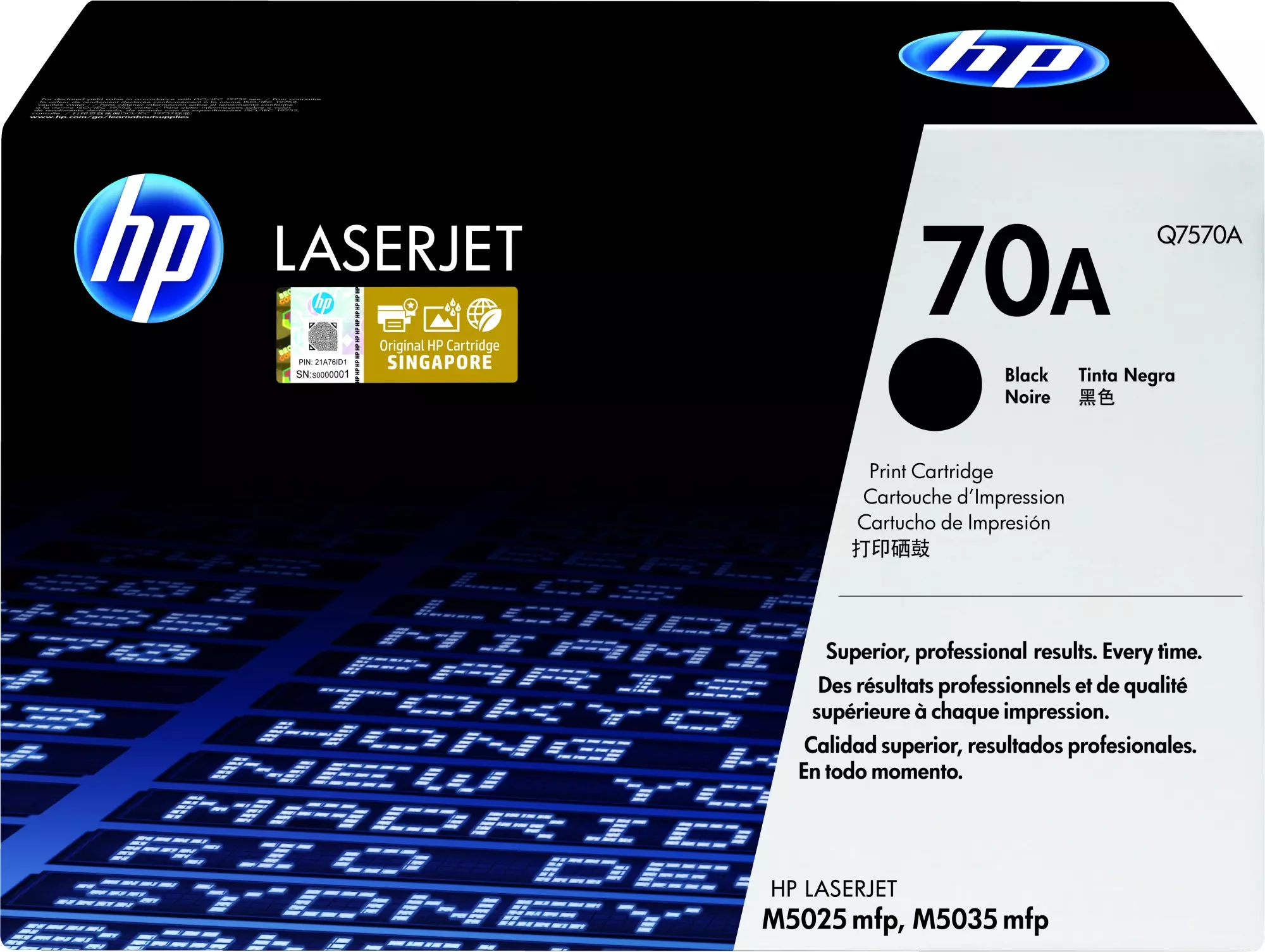 &divide; T&oacute;ner original hp q7570a 70a negro 15.000 p&aacute;ginas