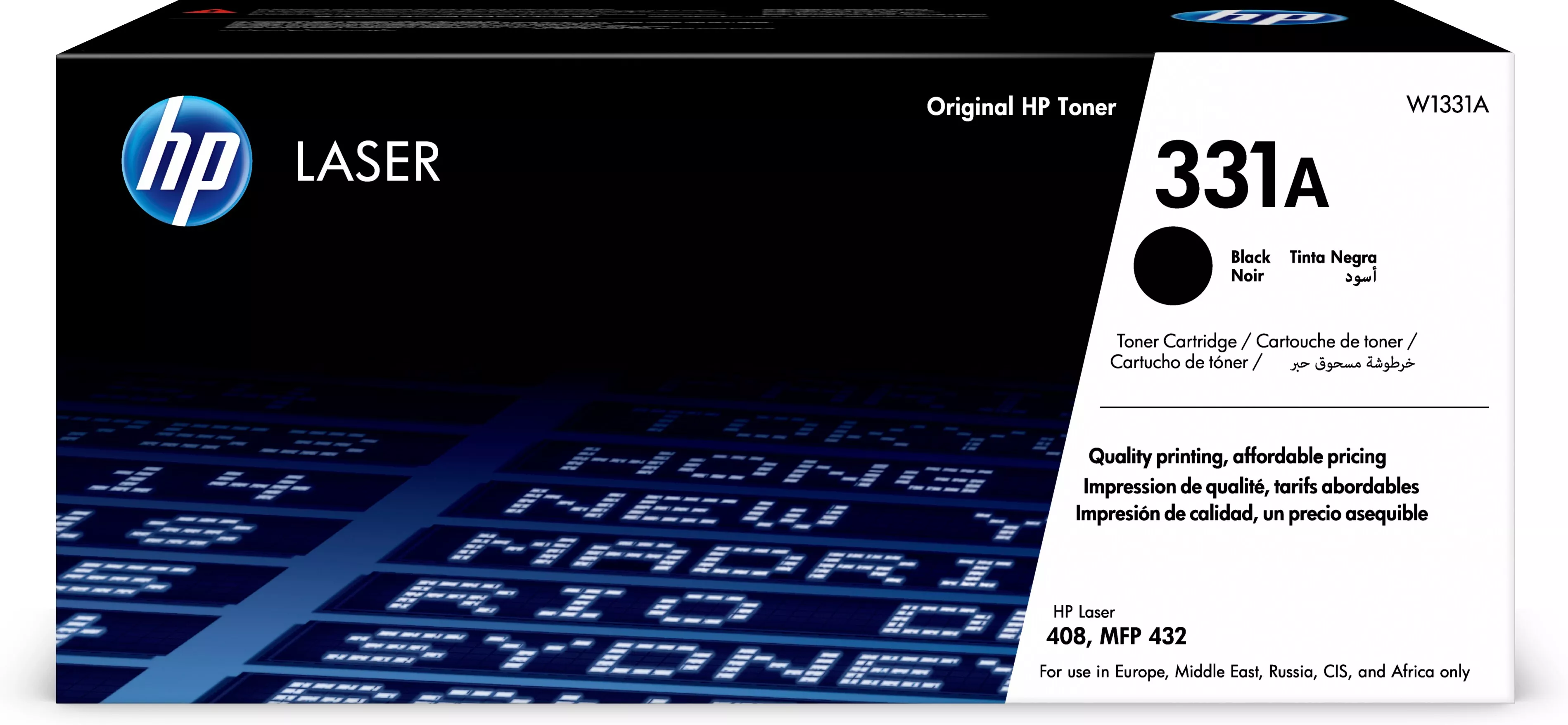 &divide; T&oacute;ner original hp w1331a 331a negro 5.000 p&aacute;ginas