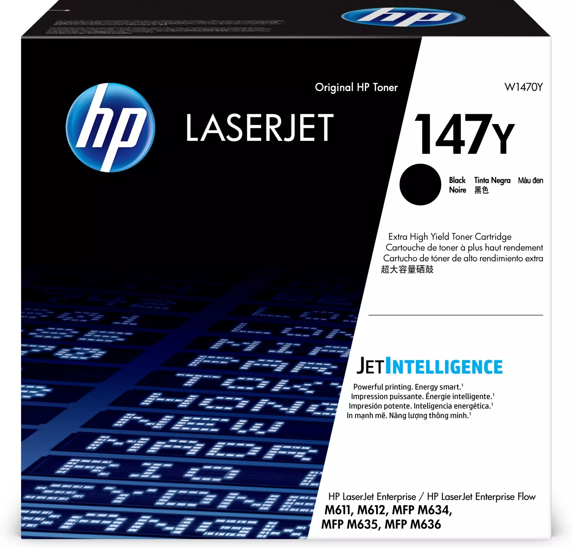 &divide; T&oacute;ner original hp w1470y 147y negro 42.000 p&aacute;ginas