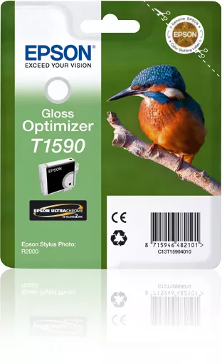 &divide; Tinta original epson t1590 optimizador de brillo c13t15904010 17ml
