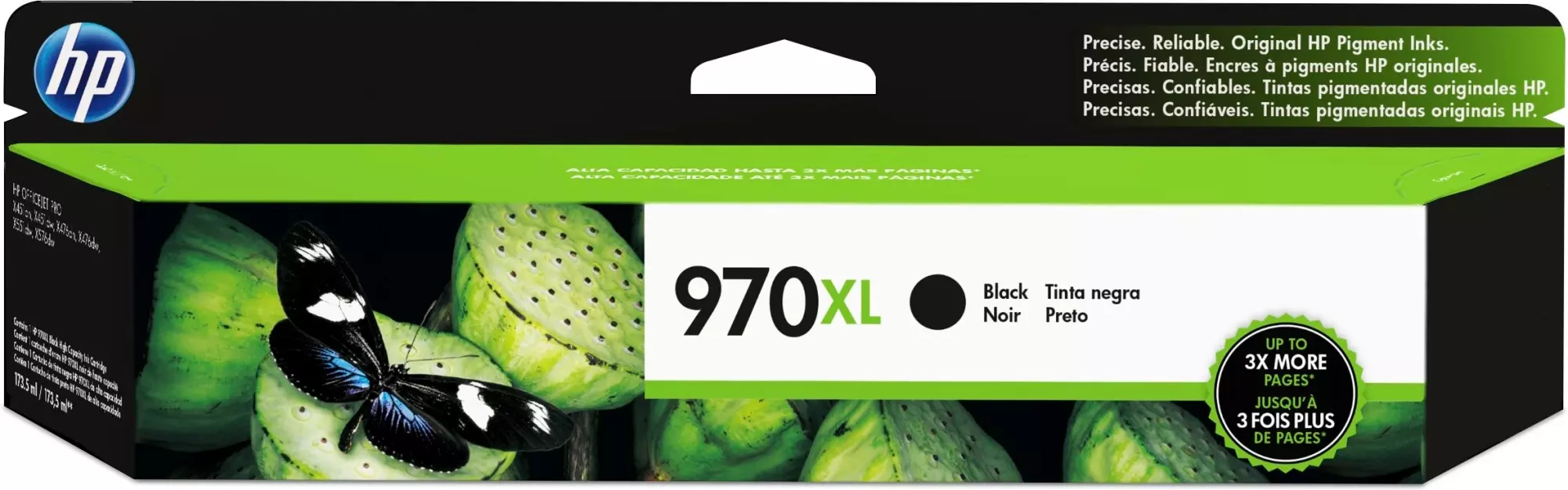 &divide; Tinta original hp n970xl negro cn625ae 173.5ml