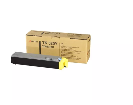 &divide; T&oacute;ner original kyocera tk-520y amarillo 4.000 p&aacute;ginas