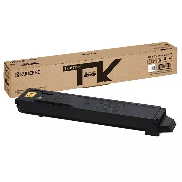 &divide; T&oacute;ner original kyocera tk-8115k negro 12.000 p&aacute;ginas