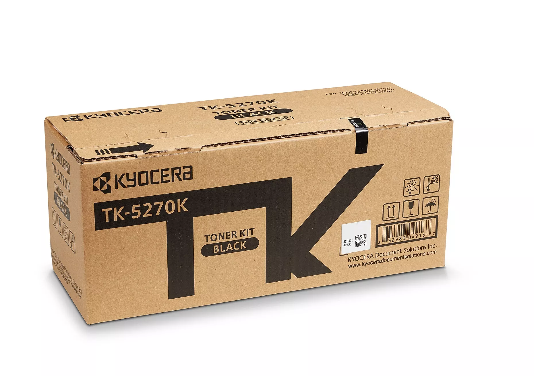 &divide; T&oacute;ner original kyocera tk-5270k negro 6.000 p&aacute;ginas
