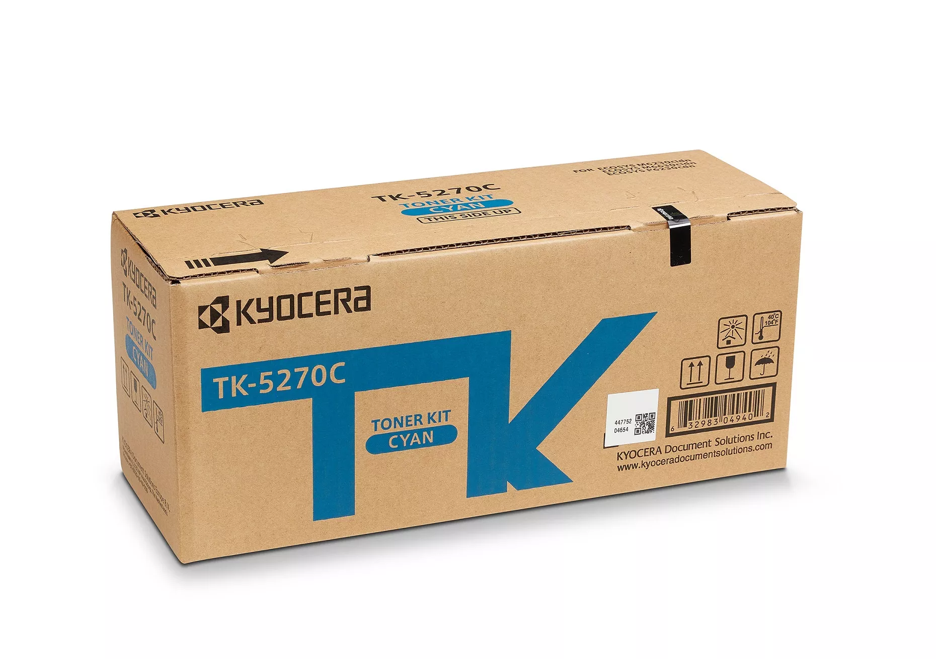 &divide; T&oacute;ner original kyocera tk-5270c cian 6.000 p&aacute;ginas