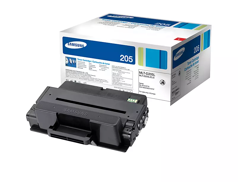 &divide; T&oacute;ner original samsung mlt-d205l negro 5.000 p&aacute;ginas