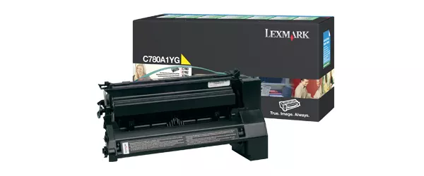 &divide; T&oacute;ner original lexmark c78x amarillo c780a1yg 6.000 p&aacute;ginas