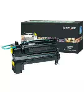 &divide; T&oacute;ner original lexmark c792 amarillo c792x1yg 20.000 p&aacute;ginas