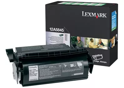 &divide; T&oacute;ner original lexmark 12a5845 negro 25000 p&aacute;ginas
