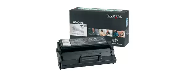&divide; T&oacute;ner original lexmark 08a0478 negro 6.000 p&aacute;ginas