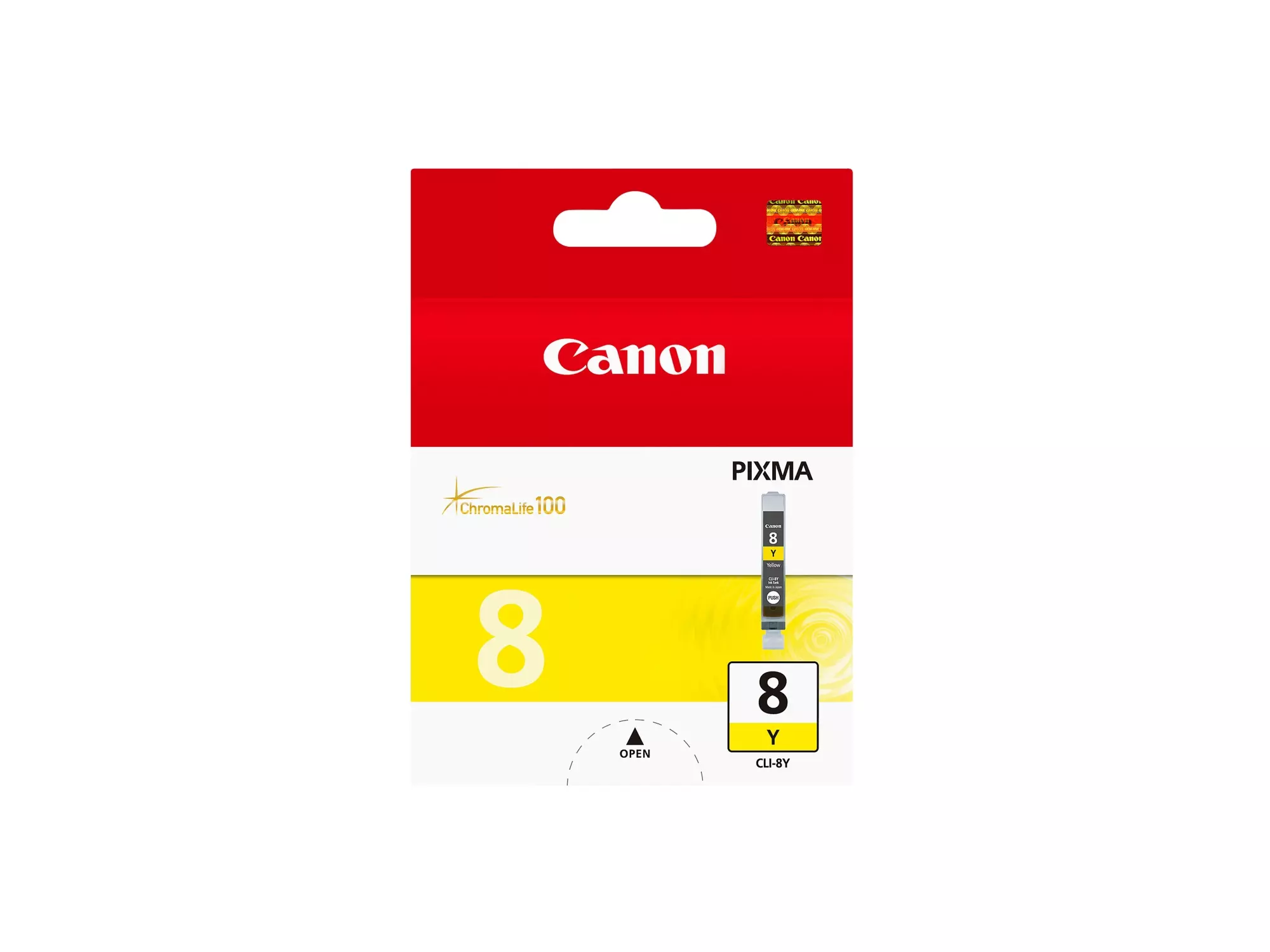 &divide; Tinta original canon cli8y amarillo 13ml