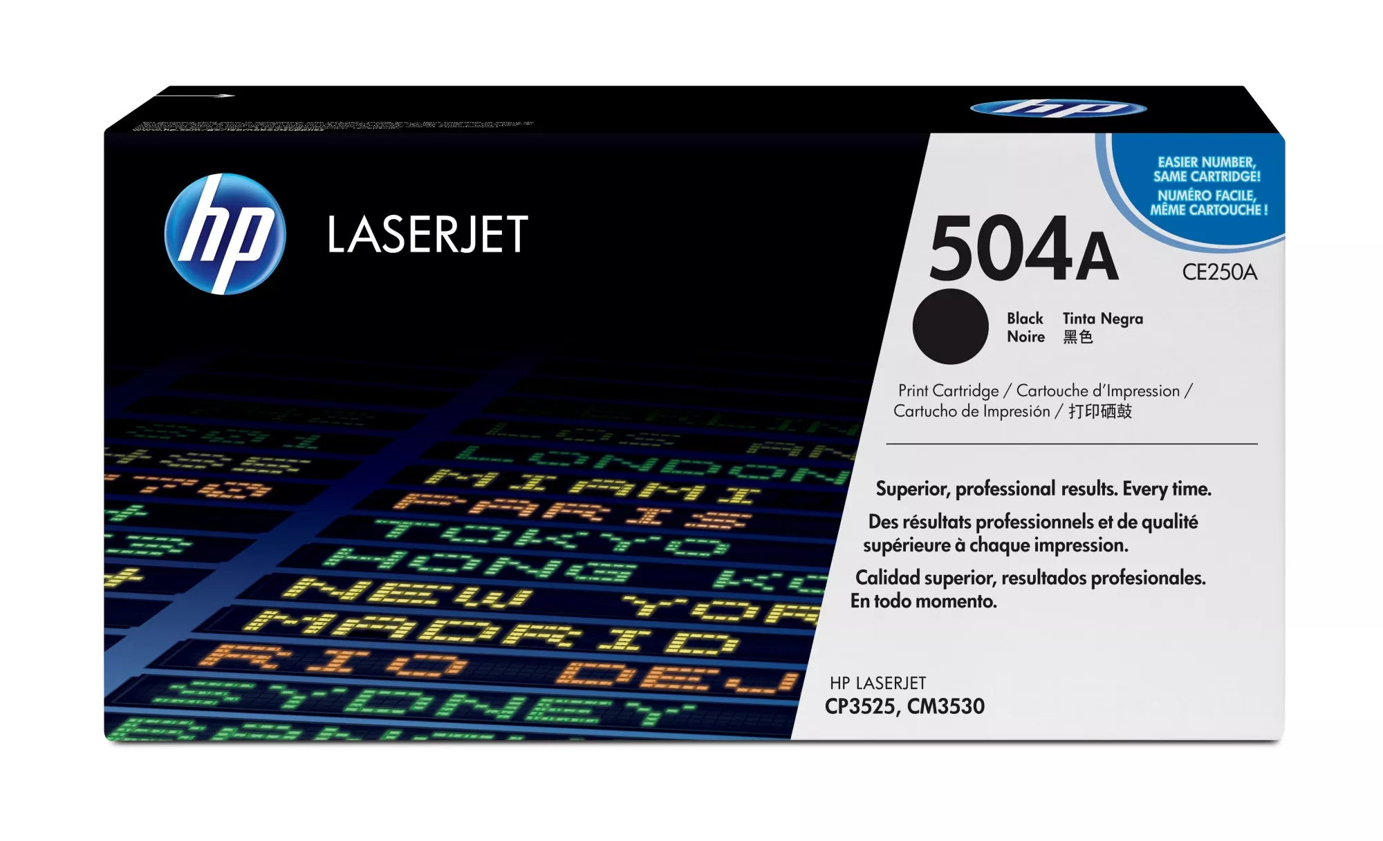 &divide; T&oacute;ner original hp ce250a negro 504a 5.000 p&aacute;ginas