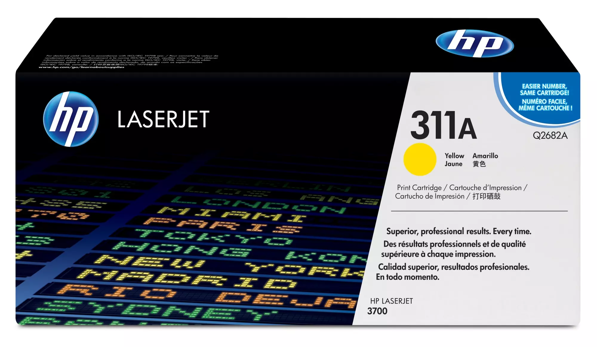 &divide; T&oacute;ner original hp q2682a 311a amarillo 6.000 p&aacute;ginas