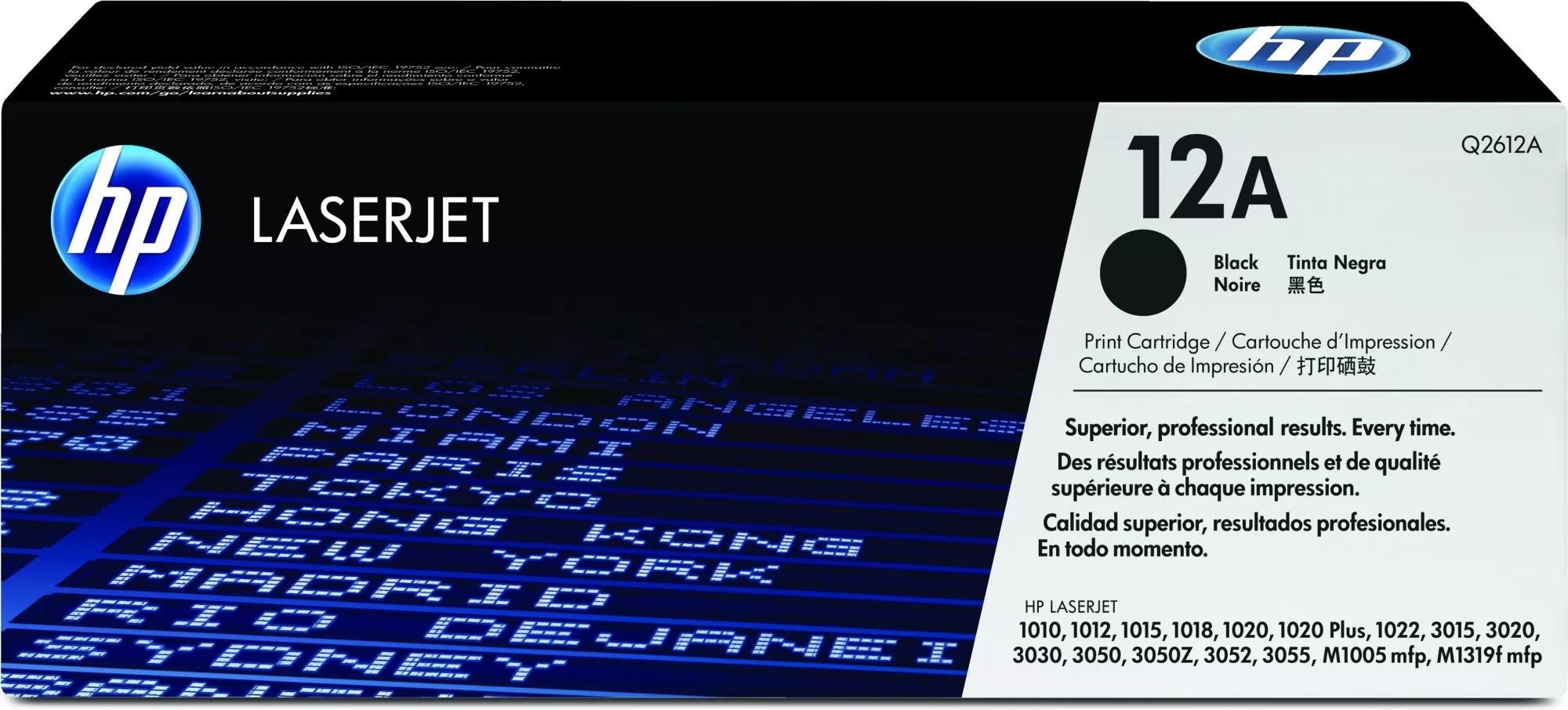 &divide; T&oacute;ner original hp q2612a 12a negro 2.000 p&aacute;ginas