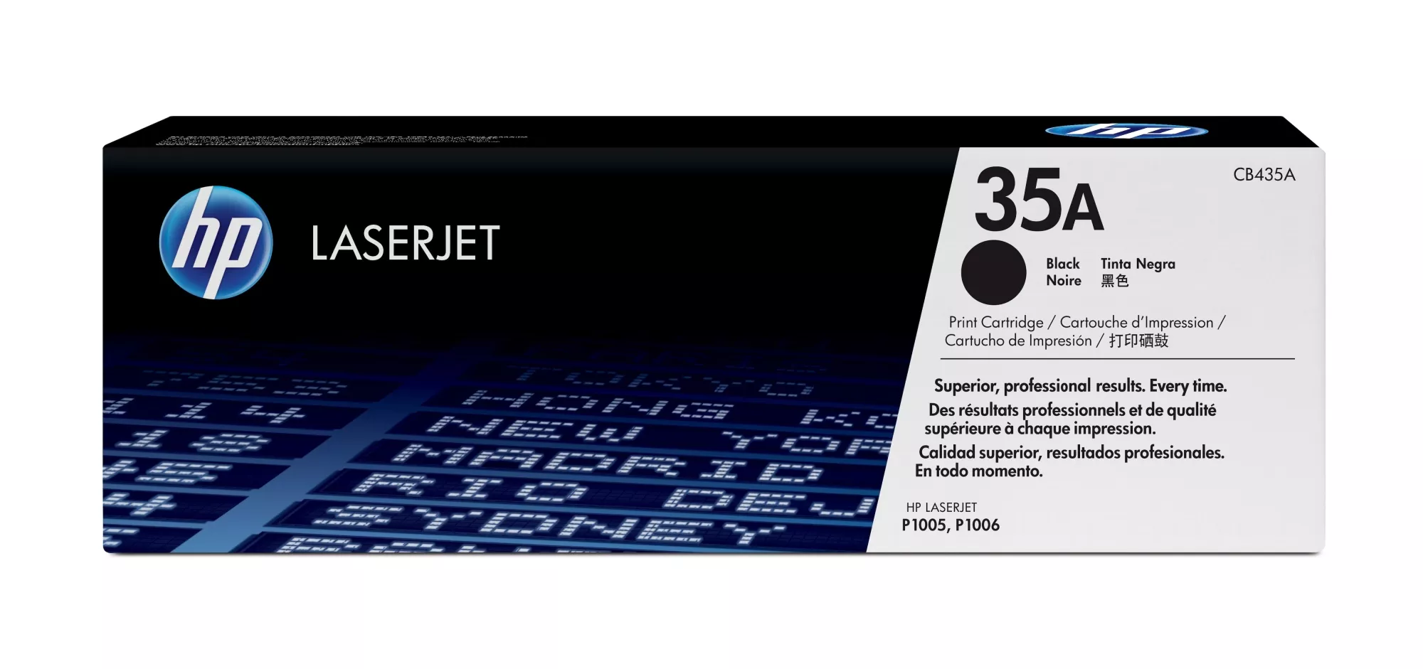 &divide; T&oacute;ner original hp cb435a negro 35a 1.500 p&aacute;ginas