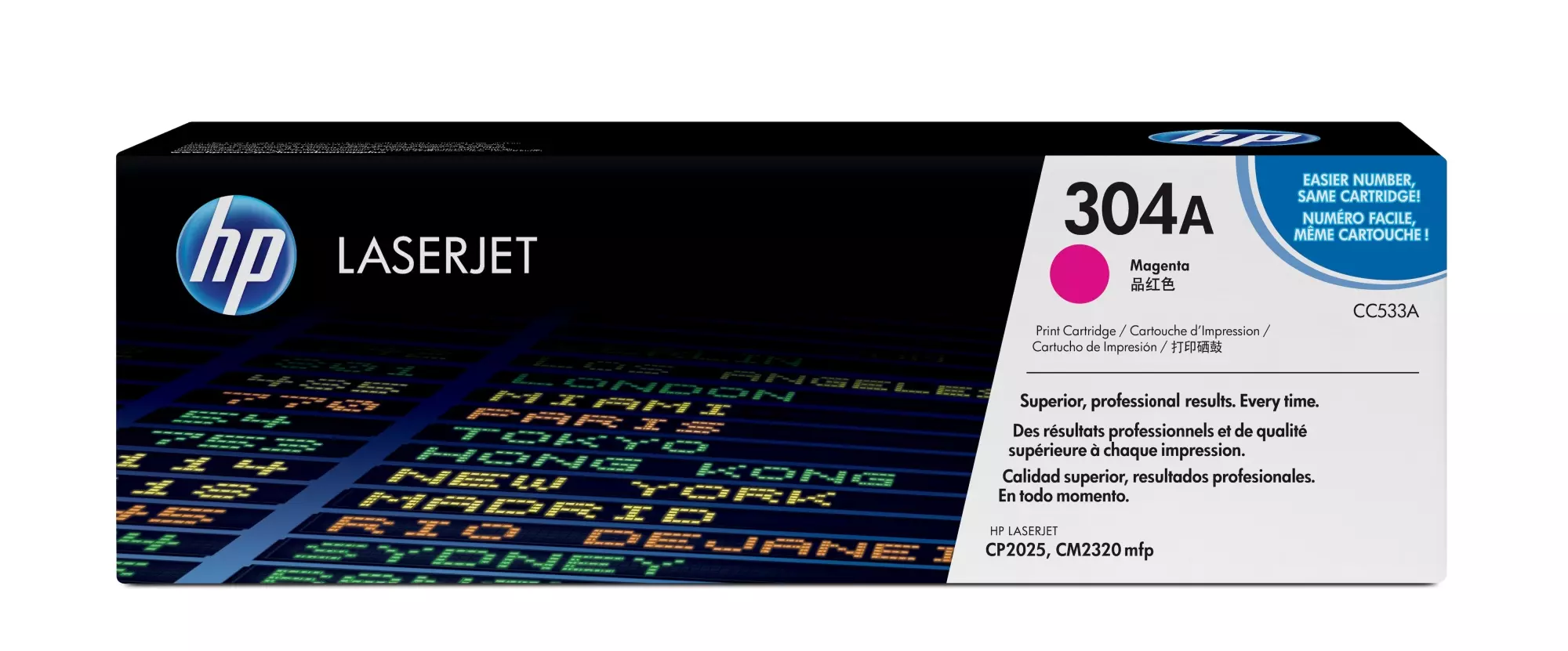 &divide; T&oacute;ner original hp cc533a magenta 304a 5.000 p&aacute;ginas