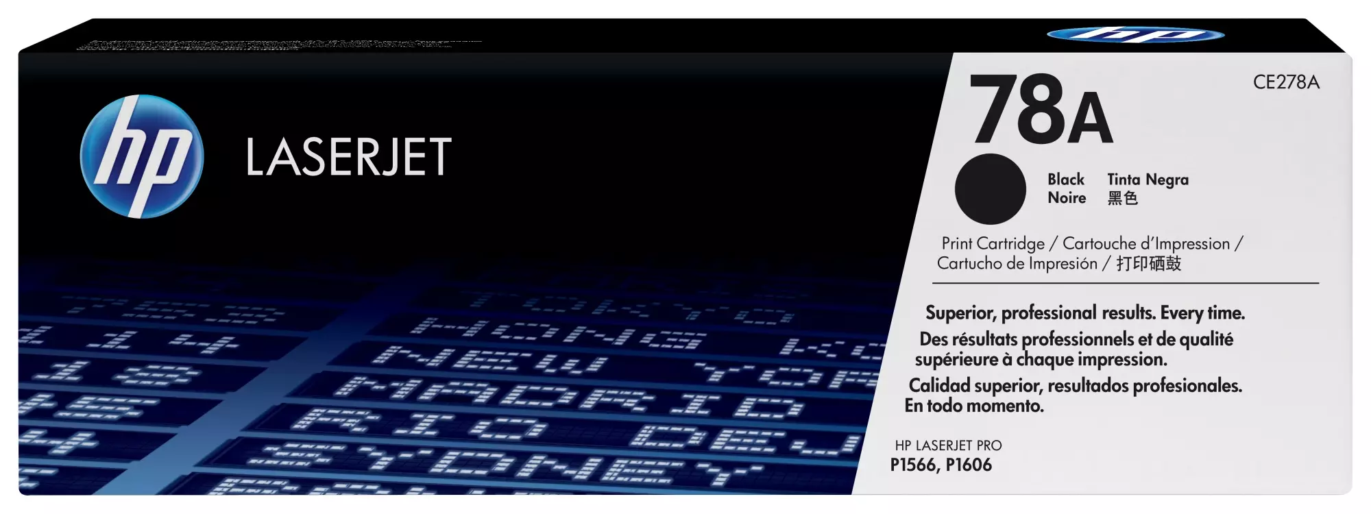&divide; T&oacute;ner original hp ce278a negro 78a 2.100 p&aacute;ginas