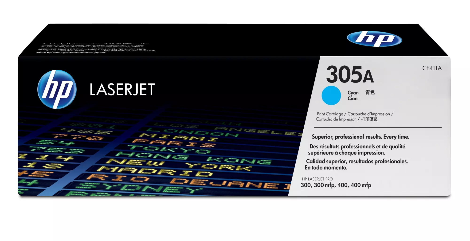 &divide; T&oacute;ner original hp ce411a cian 305a 2.600 p&aacute;ginas