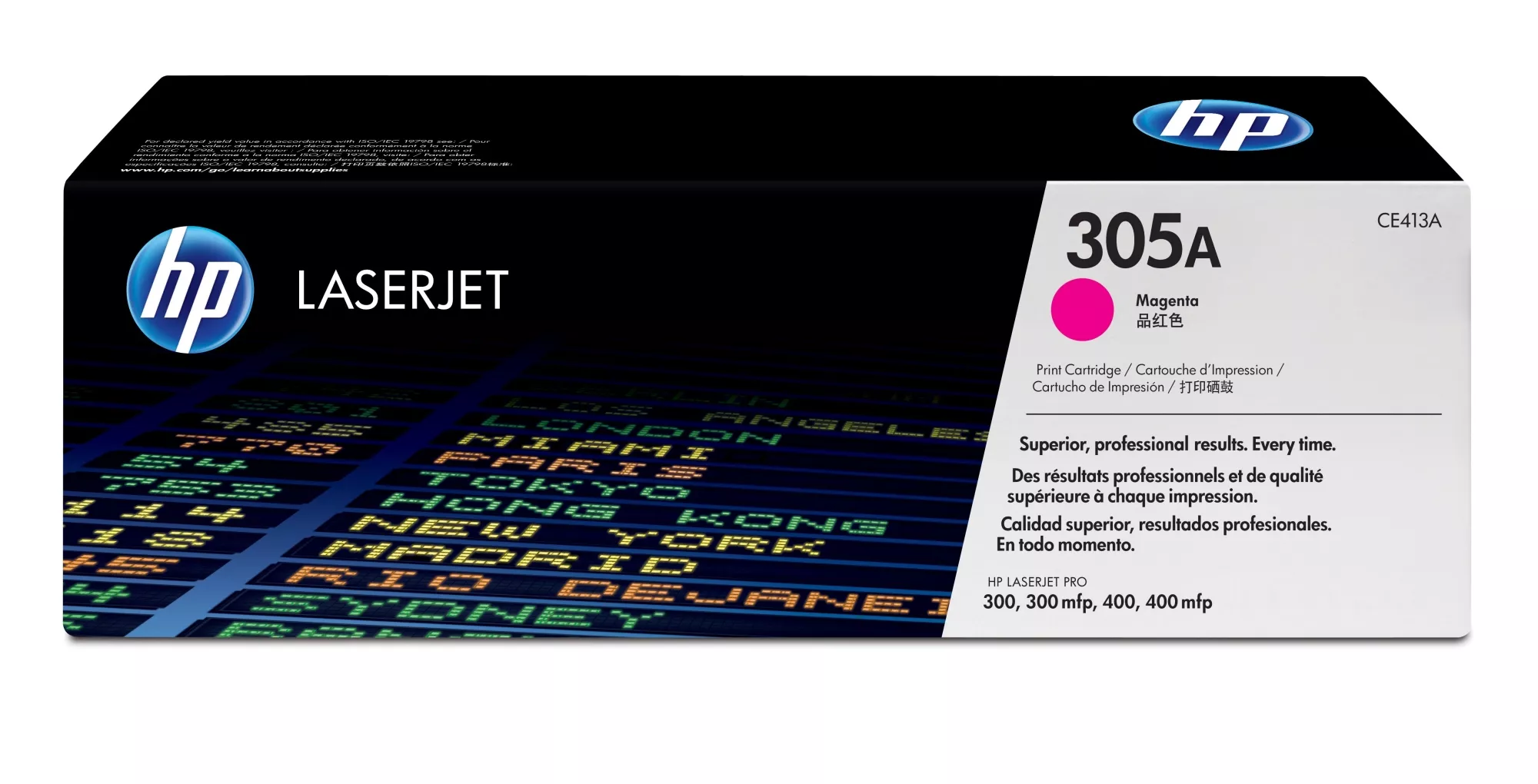 &divide; T&oacute;ner original hp ce413a magenta 305a 2.600 p&aacute;ginas