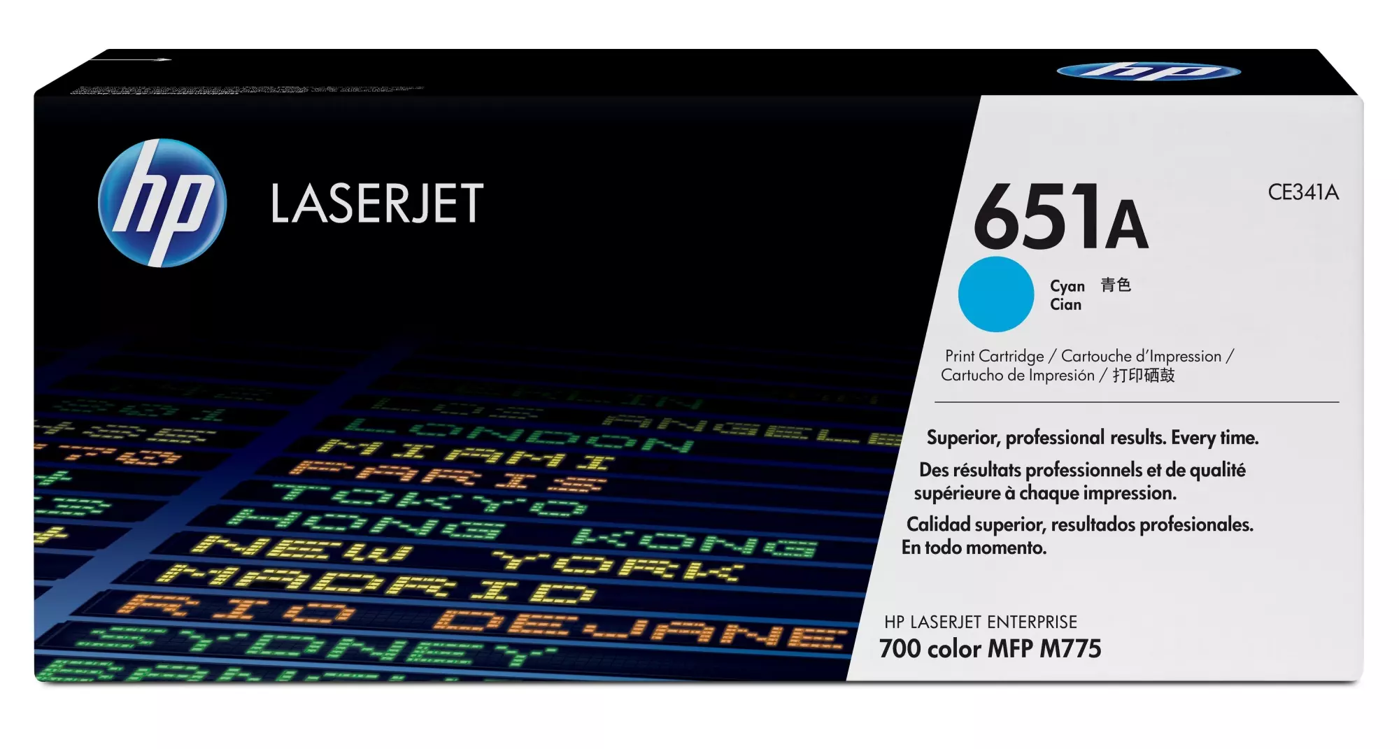 &divide; T&oacute;ner original hp ce341a cian 651a 16.000 p&aacute;ginas