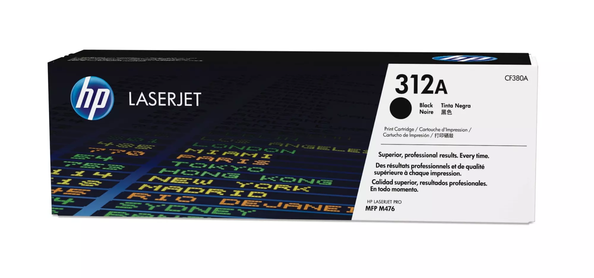 &divide; T&oacute;ner originales hp cf380a negro 312a 2.280 p&aacute;ginas