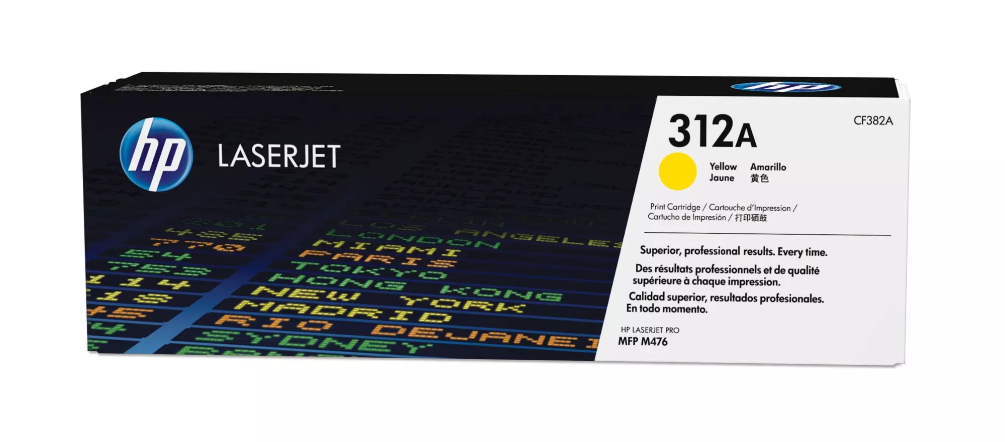 &divide; T&oacute;ner original hp cf382a amarillo 312a 2.700 p&aacute;ginas
