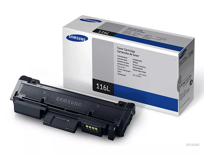 &divide; T&oacute;ner original samsung mlt-d116l negro 3.000 p&aacute;ginas
